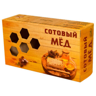 Упаковка для сотового меда «Соты» 10 шт
