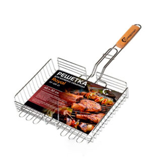 Объемная решетка для барбекю Следопыт Royal для гриля и шашлыков