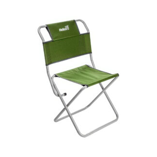 Туристический стул со спинкой Helios Green СР-450
